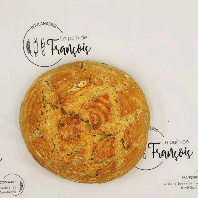 Pain levain froment 80%