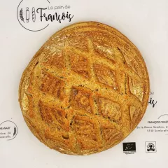 Pain levain froment 80%