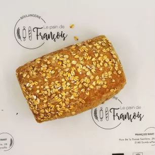 Pain levure froment avoine