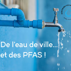 De l'eau de ville... aux polluants éternels, les "PFAS"